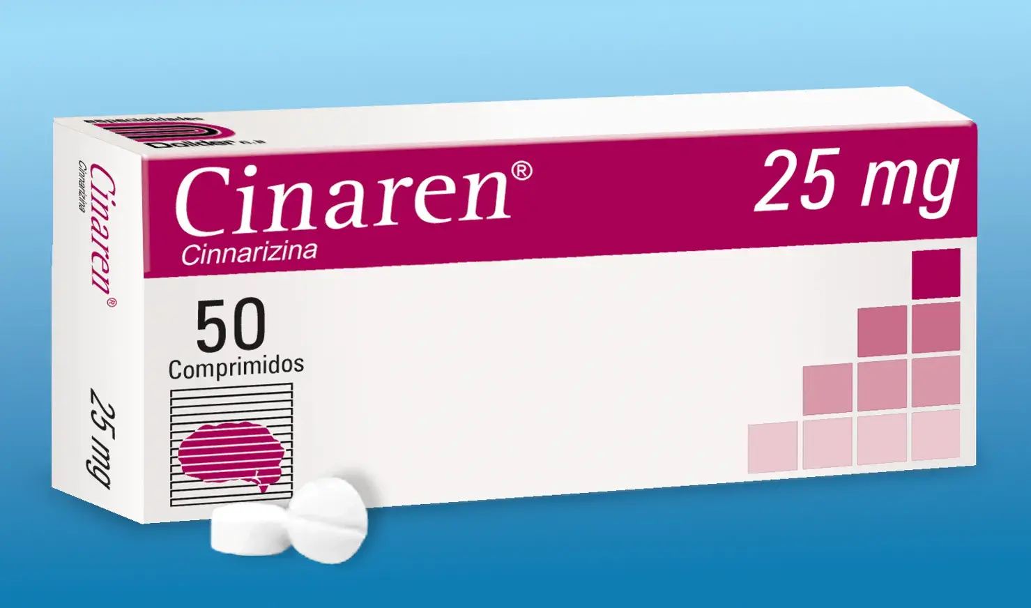 Cinaren 25 mg X 50 Comprimidos