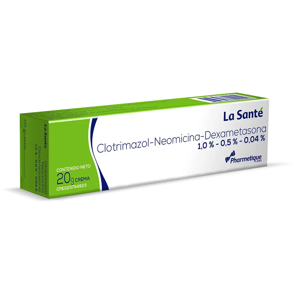 Clotrimazol-Neomicina-Dexametasona 1%/0,5%/0,04% x 20gr Crema Elter